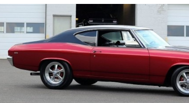 1969雪佛蘭Chevelle Malibu定制了兩色調(diào)涂裝 ZZ383發(fā)動機