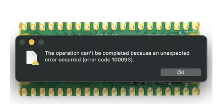 MacOS Ventura 無法與 Raspberry Pi Pico 配合使用