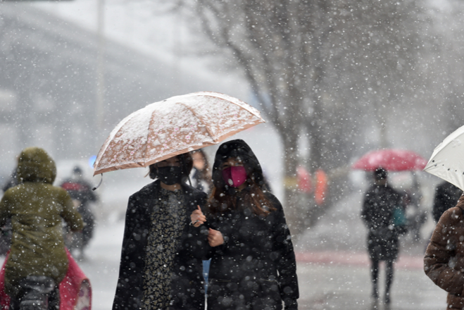 河南把雷電雨雪冰粒冰針配齊了 冬季體驗(yàn)感直接拉滿！